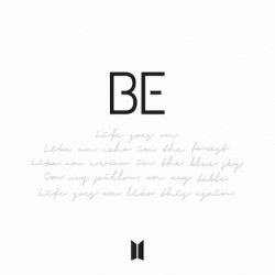 BTS album cover for Be