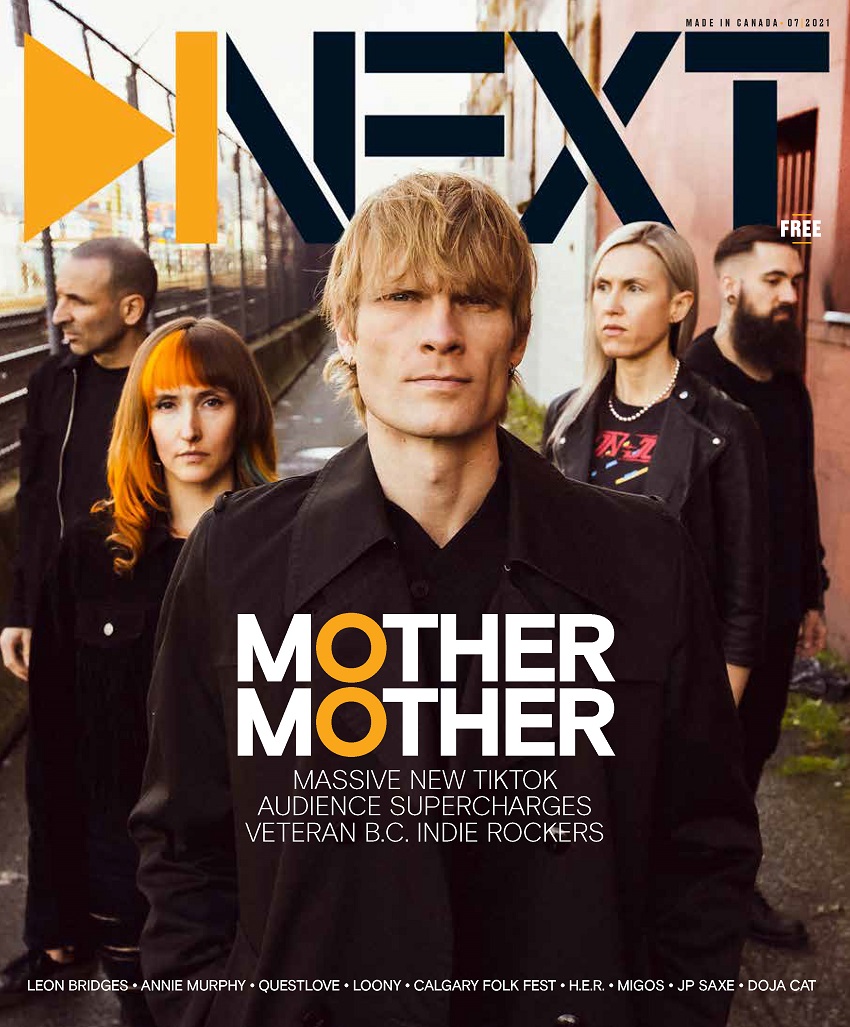 Cover of NEXT Magazine July 2021