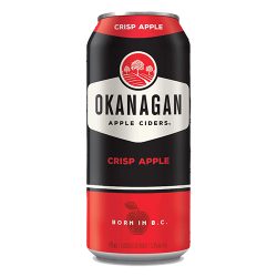 Can of Okanagan's Crisp Apple cider