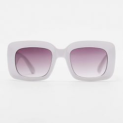 White square sunglasses