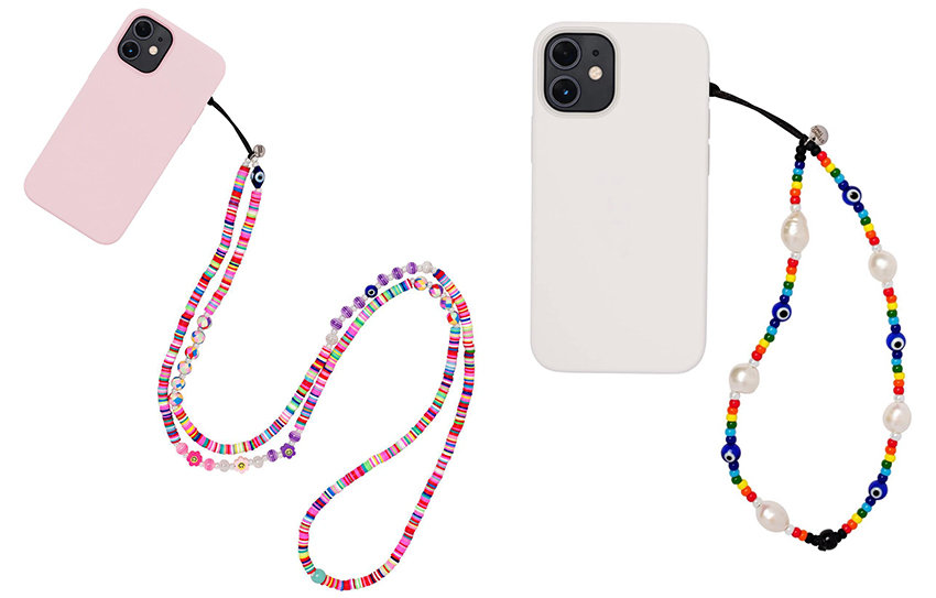 Colourful phone accessories made by String Ting.