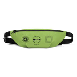 Alessia Cara fannypack in green with a black belt