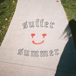 Chastity's album cover for Suffer Summer.
