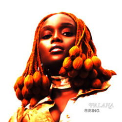Falana's album cover for Rising.