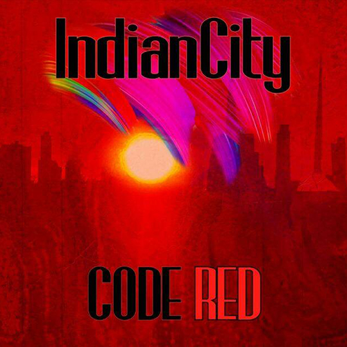 Indian City's album cover for Code Red.