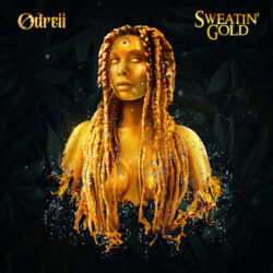 Odreii's album cover for Sweatin’ Gold.