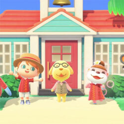 A still from the video game Animal Crossing: Happy Home Paradise.