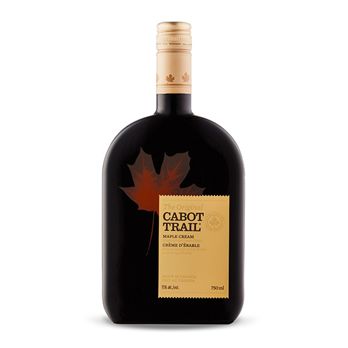 Bottle of Cabot Trail's Maple Cream liquer.