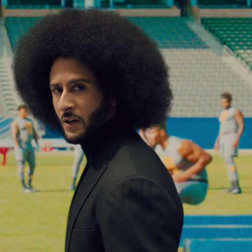 Colin Kaepernick character from Colin in Black and White miniseries.