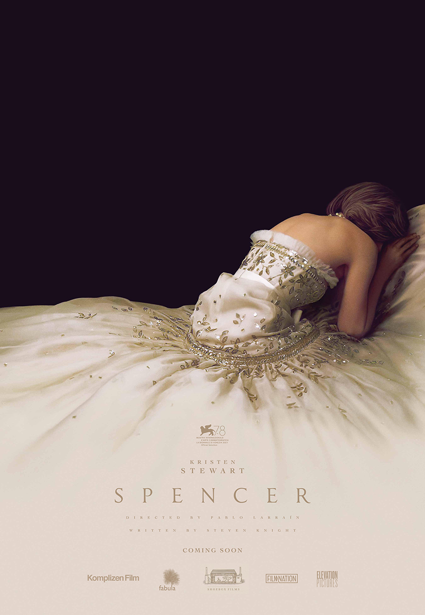 Film poster of the movie Spencer.