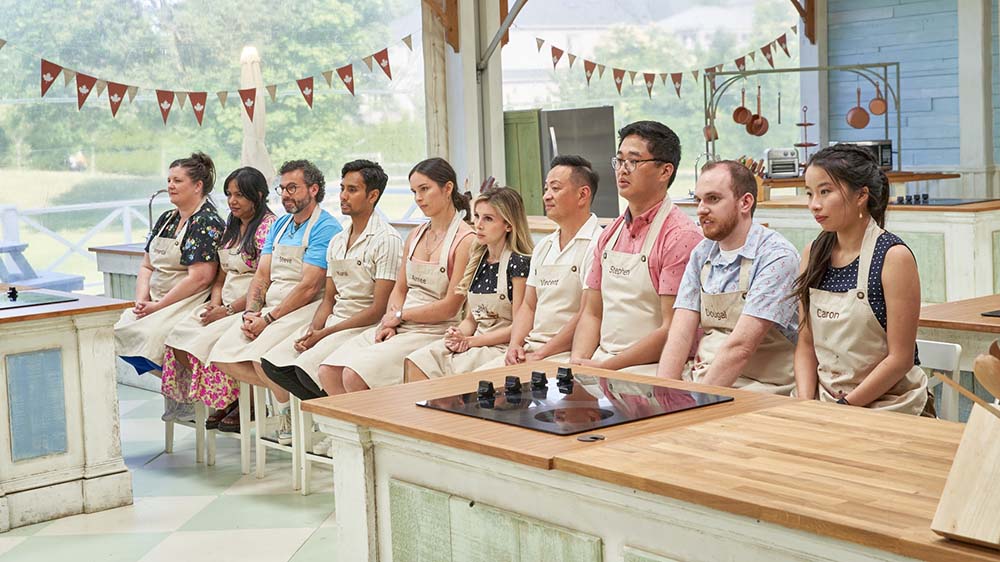 Contestants from the Great Canadian Baking Show