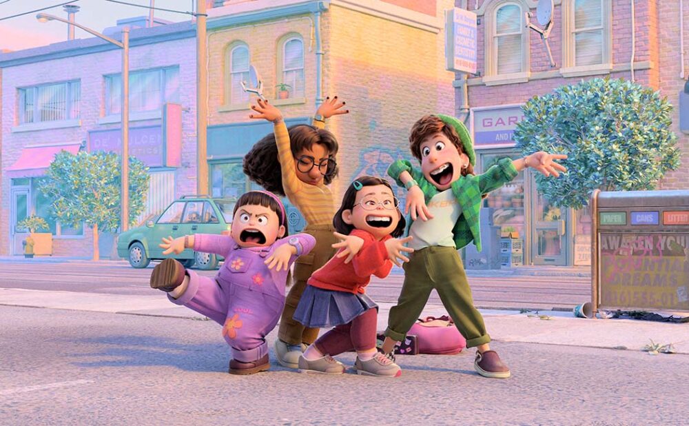 Screenshot from Disney's Turning Red