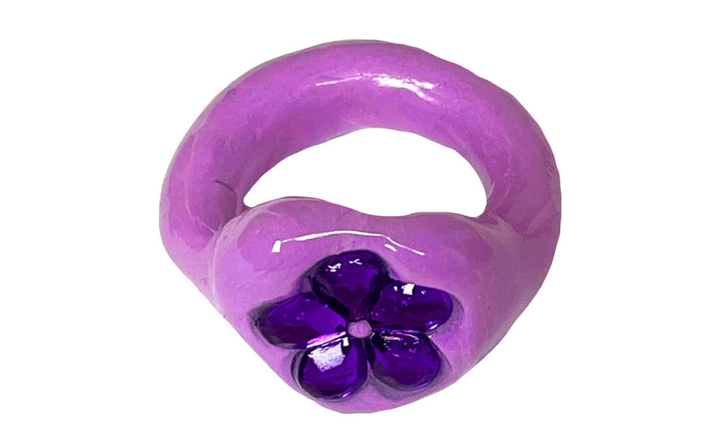 Purple Lucky Charm / Blobb / $65