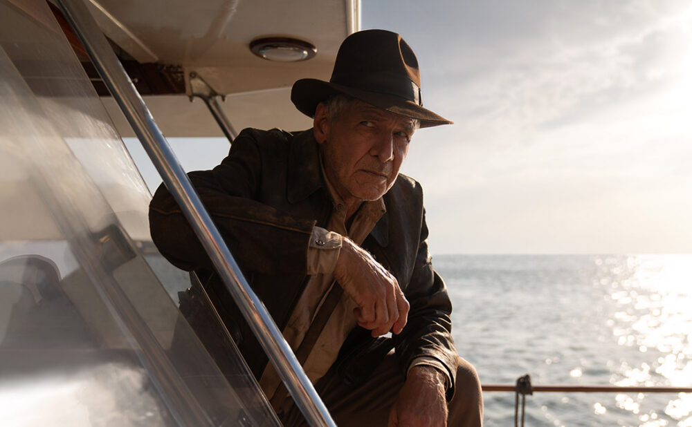 Indiana Jones on boat