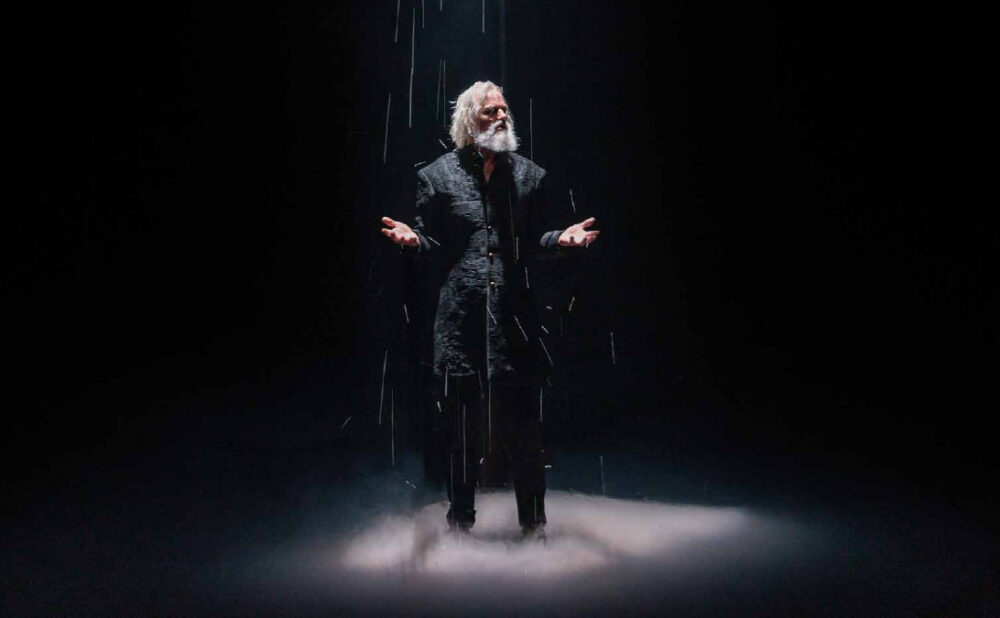 Paul Gross as King Lear in King Lear. Stratford Festival 2023. 
Photo by David Hou.