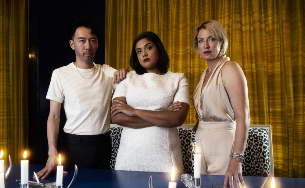 From left: King Chiu, Shohana Sharmin, Anne McMaster (Photo by Roya DelSol)