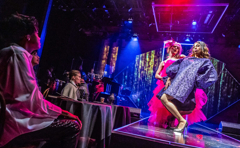 The Guide to Being Fabulous cast in a number dedicated to Sandra Caldwell's time in the New York ballroom scene (Photo by Dahlia Katz)