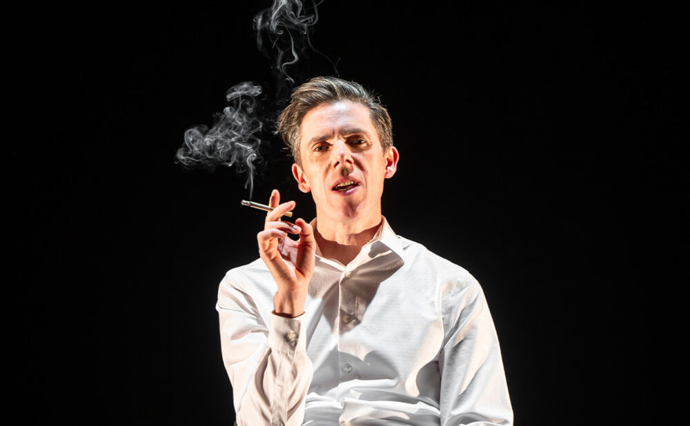 Damien Atkins in Here Lies Henry (Photo by Dahlia Katz)