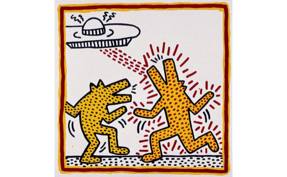 Keith Haring, Untitled, 1982. (Photo: Douglas M. Parker Studio, Los Angeles)