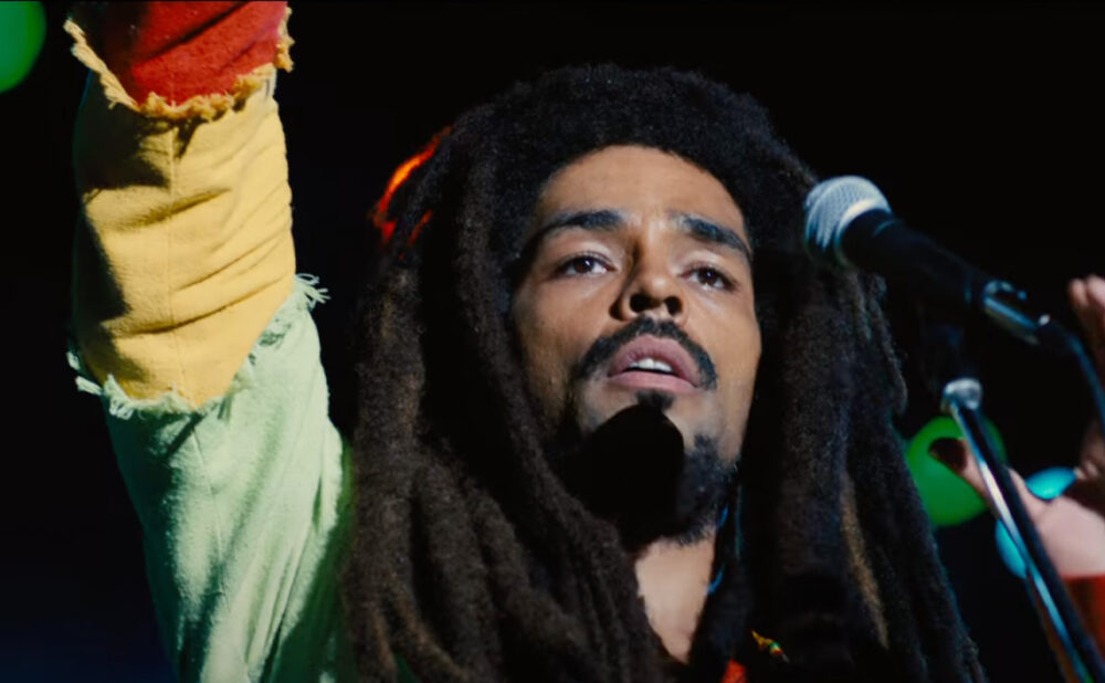 Kingsley Ben-Adir as Bob Marley in Bob Marley: One Love (2024)