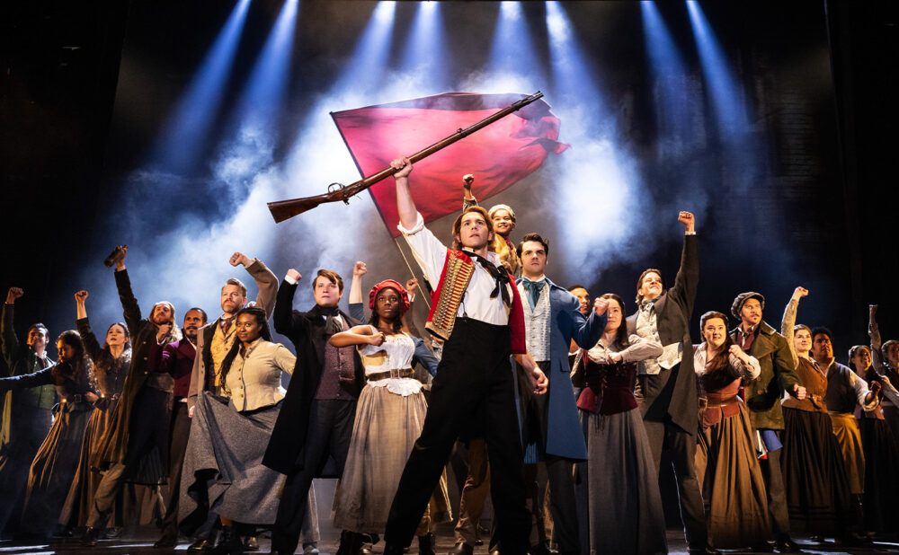 One Day More from Les Misérables (Photo Matthew Murphy)