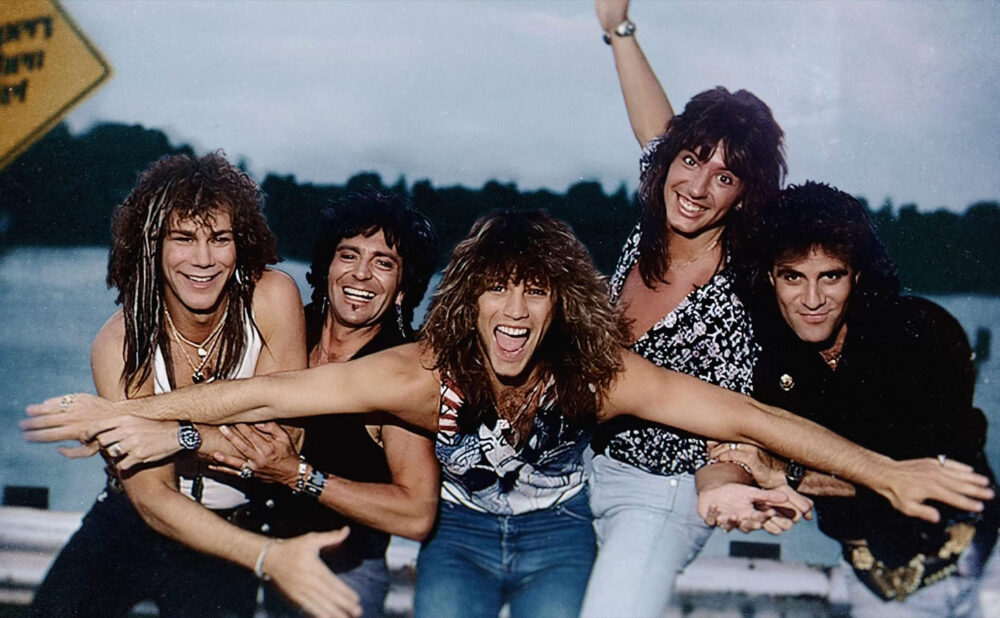 'Thank You, Goodnight: The Bon Jovi Story' is an unflinching look at of 40 years of arena rock (Photo Disney+)