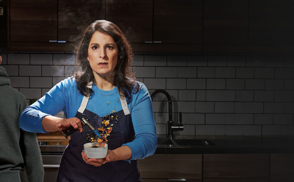 Zorana Sadiq’s Comfort Food, about a cooking show host whose “young-mom persona is about to expire,” is set to play the Crow’s studio in a production directed by Mitchell Cushman