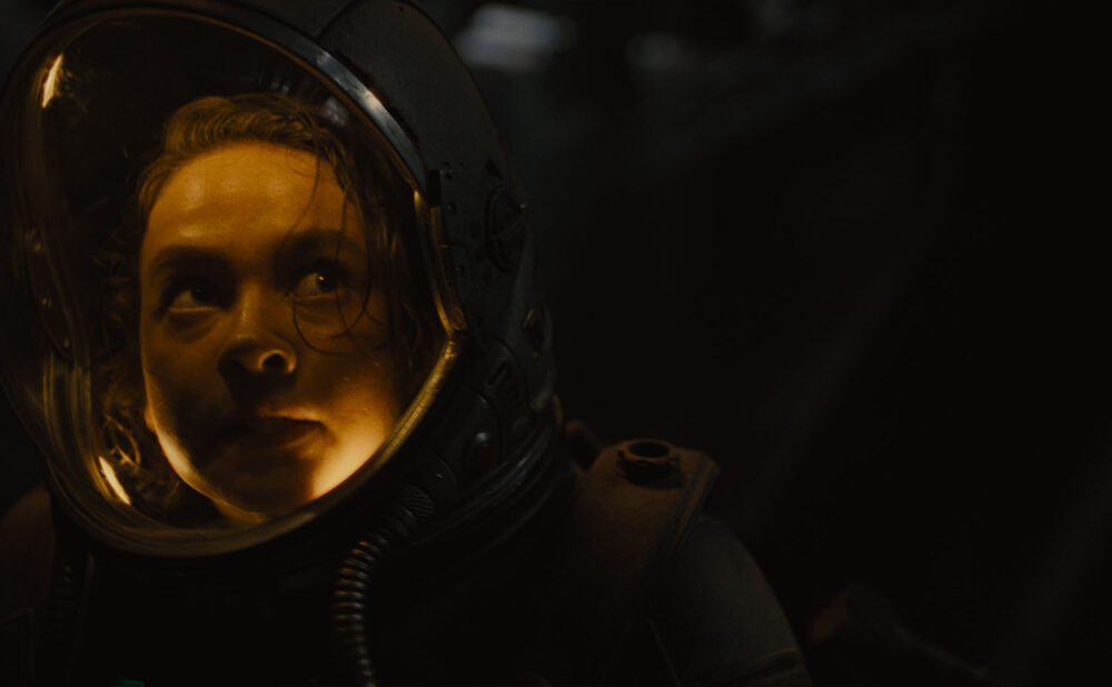 Cailee Spaeny as Rain Carradine in Alien Romulus