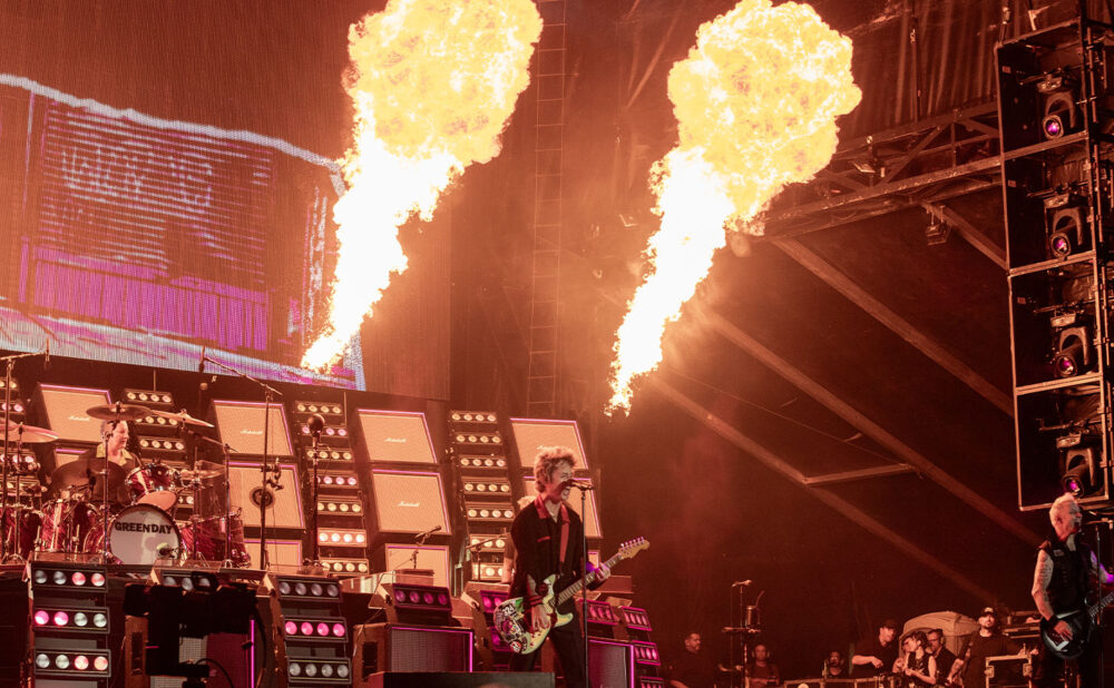 The entire lineup from Green Day’s current Saviors tour rolled into Osheaga (Photo Karen K. Tran)