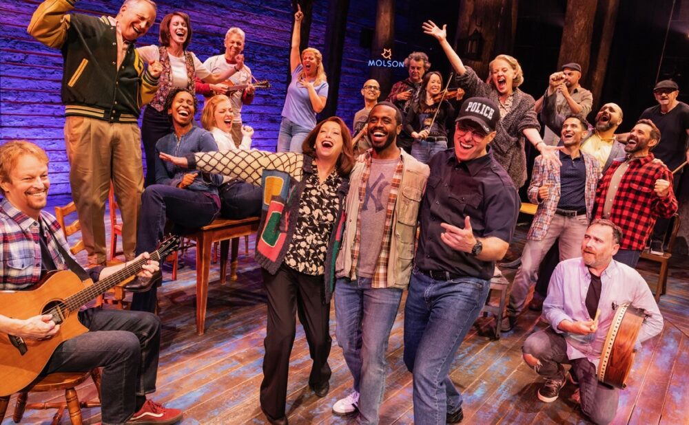 0149 The cast of COME FROM AWAY Toronto Company Photo credit Matthew Murphy 2024