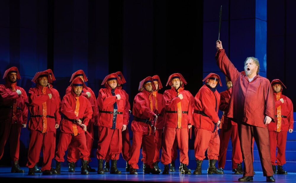 Roland Wood as Nabucco. (Michael Cooper photo)